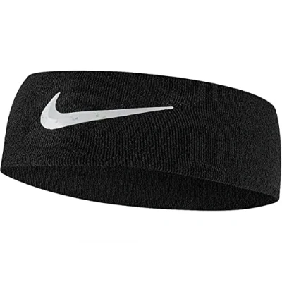 Image of Nike Performance Athletic Headband WIDE Ear warmers, Women&#039;s, Size: One Size, Black/white