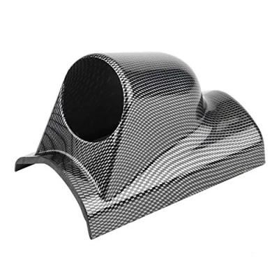 Image of Aramox Gauge Holder Bracket, Universal Heavy Duty Racing Sport Meter Pillar Mount Pod Bracket (Single hole)