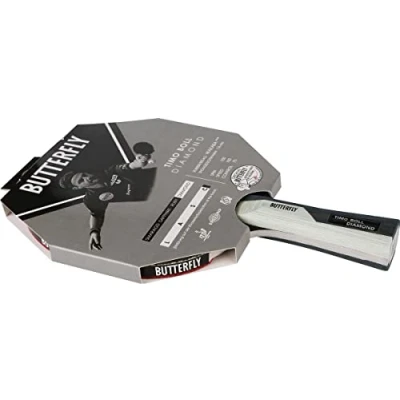 Image of Butterfly Timo Boll Diamond Table Tennis Bat, Red/Black/Grey