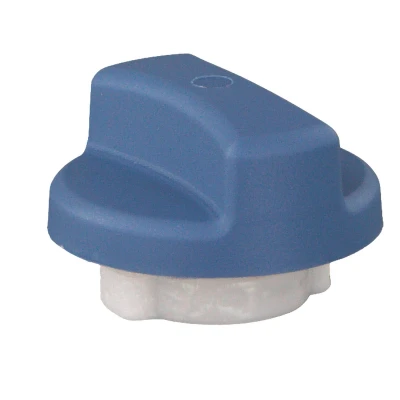 Image of 0004701805, A0004701805 Cap, fuel tank FEBI BILSTEIN 46460 40mm blue