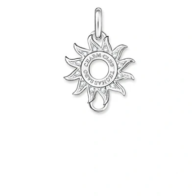 Image of Thomas Sabo Women Charm Carrier Sun Club 925 Sterling Silver X0177 051 14