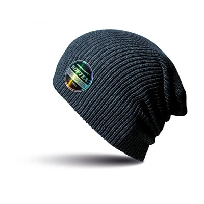 Image of Result Winter Essentials Core Softex Beanie Hat (One Size) (Navy)