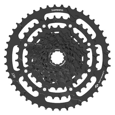 Image of Shimano CUES CASS CS LG300 9 spd 11 46