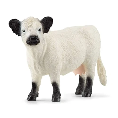 Image of schleich 13960 FARM WORLD Galloway Cow Figurine for ages 3+