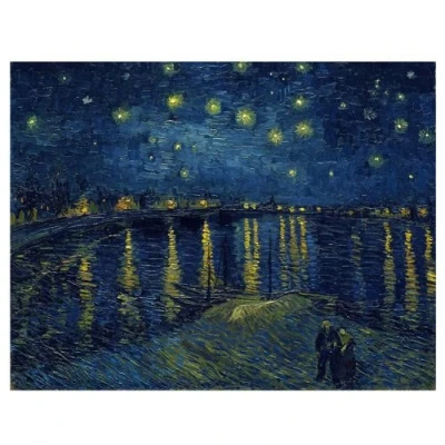 Image of MyTinyWorld Van Gogh Painting Starry Night Over the Rhone