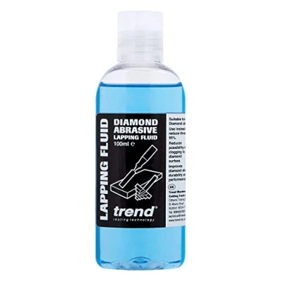 Image of Trend Diamond Abrasive Lapping Fluid, 100ml, Blue, Professional Grade Sharpening Fluid for Optimum Performance, DWS/LF/100