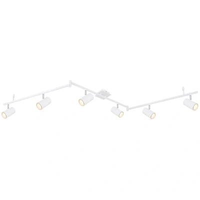Image of Robby Ceiling Spotlight Bar White 6x GU10