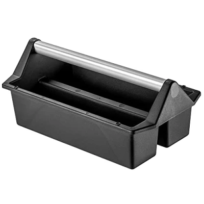 Image of KADAX Tool Box, Plastic Carry Box in 2 Sizes, Multi Purpose for Tools, with Handle, Tray, Carrier (40 x 22 cm)