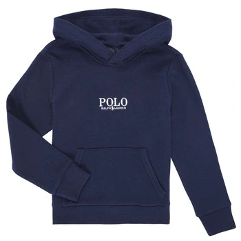 Image of Polo Ralph Lauren LOGO French Terry Hoodie for kids, Size: 9 10y, Refined navy