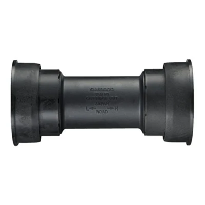 Image of Shimano Road Press Fit Italian Thread Bottom Bracket without Cover Black,86.5mm