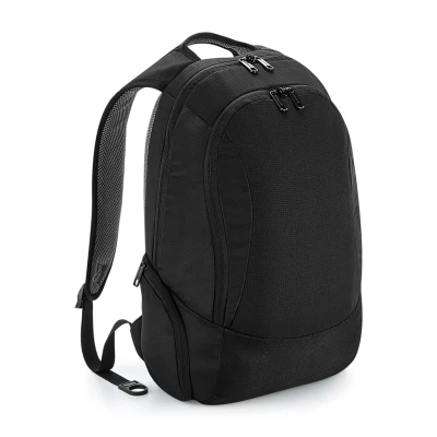 Image of Quadra Vessel Slimline Laptop Backpack, Black, O/S. QD906