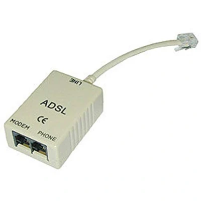 Image of LINDY 75109 ADSL Filter 2 Sockets RJ11