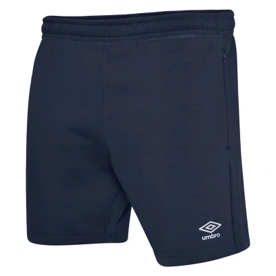 Image of Umbro Mens Club Leisure Shorts (Navy Blue/White) Multicolour Size X Large