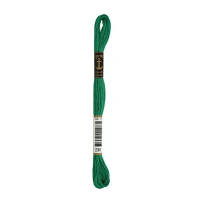 Image of Anchor 4635000 100% Cotton Embroidery Thread 00230 Phosphorgrün