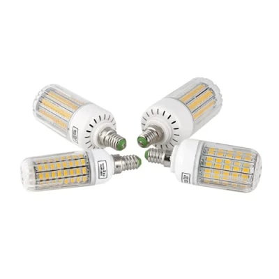 Image of E27 E14 E12 B22 LED Corn Bulb 5730 SMD Light Lamp Incandescent 20W 160W Cool White (B22,165LEDs 160W)