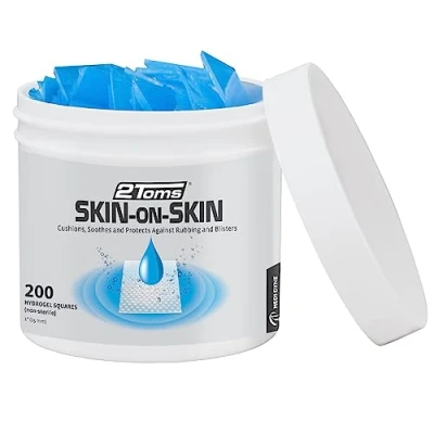 Image of Skin On Hydrogel Squares Dressing Pads Pack of 200