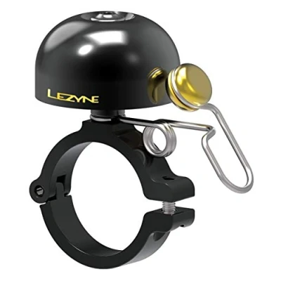 Image of Lezyne Unisex Adult Classic Brass Bell, Black, 32 mm