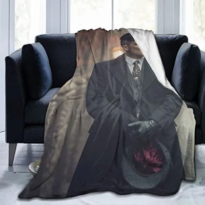 Image of YINGD Cillian Actor Murphy Flannel Blanket Bedding Fleece Soft Thow Blankets Air Conditioning For Sofa Couch Living Room