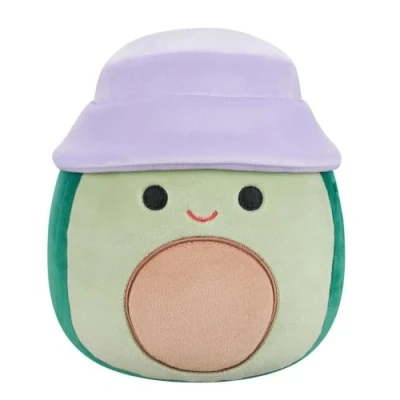 Image of Squishmallows Original 7.5 Inch Austin the Green Avocado with Bucket Hat