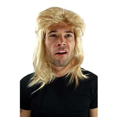 Image of Party/Fancy Dress/Halloween WIG Men Women Unisex BLOND long MULLET Heavy Metal 20781 220