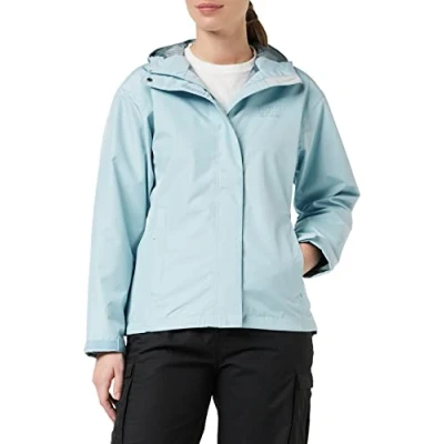 Image of Helly Hansen Women&#039;s Seven J Waterproof Windproof Breathable Rain Coat Jacket, 582 Baby Trooper, M UK