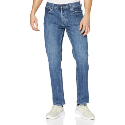 Image of Wrangler Herren Jeans Straight, Regular Fit, Straight Leg