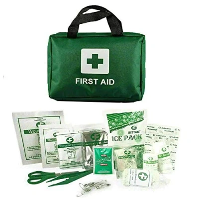 Image of Walgreen® 90 Piece First Aid Kit Bag Emergency Blanket for Home, Travel, Office, Car, Camping, Workplace Camping Sport