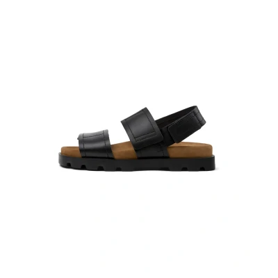 Image of Camper Women&#039;s Brutus Sandal K201323 2 Strap, Black 013, 4 UK