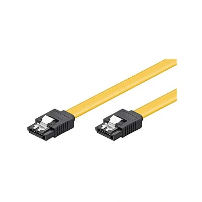 Image of Goobay 95019 S ATA data cable for HDD, SDD, 6 Gbits, SATA L type male to male, length 30cm