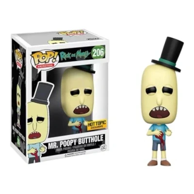 Image of Rick &amp; Morty Mr. Poopy Butthole (Gunshot) Pop! Vinyl Figure