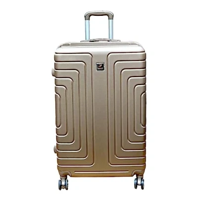 Image of VIPER Suitcase Travel Luggage Trolley 4 Wheel Lightweight Hard Shell PC+ABS Cabin Case (Light Gold, 20&quot;)
