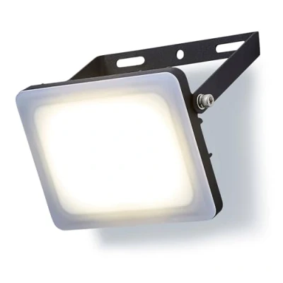 Image of Stanley Frosted 20W LED Floodlight in Black