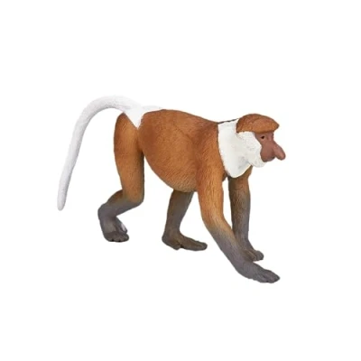 Image of MOJO Proboscis Monkey Wildlife Animal Model Toy Figure