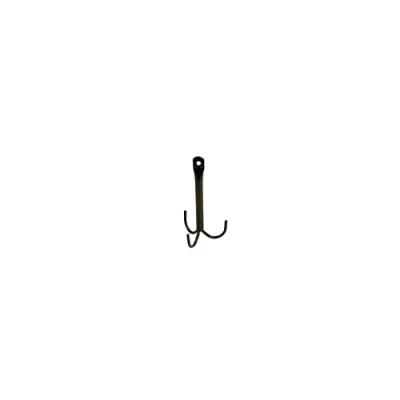 Image of Stubbs Unisex&#039;s Black Three Prong Tack Hook, Regular