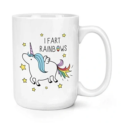 Image of Unicorn I Fart Rainbows 15oz Large Mug Cup