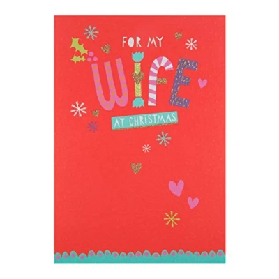 Image of Hallmark Medium Wife &quot;Loads of Love&quot; Christmas Card