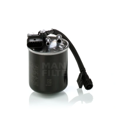 Image of 6510903600, A6510903600 Fuel Filter MANN WK 820/23 In Line 10mm 8mm MERCEDES BENZ: Sprinter 3.5 t Van, Platform / Chassis