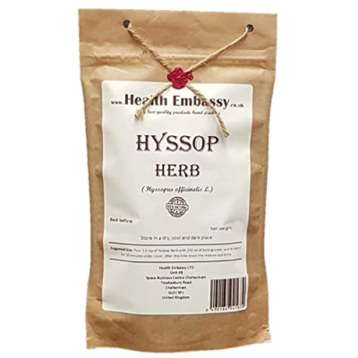 Image of Health Embassy Hyssop Herb Tea (Hyssopus officinalis L), 100g
