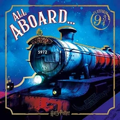 Image of Harry Potter All Aboard Birthday Card