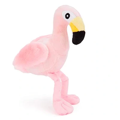 Image of Zappi Co Children&#039;s Soft Cuddly Plush Toy Animal Perfect Snuggly Playtime Companions for Children (12 15cm /5 6&quot;) (Flamingo)