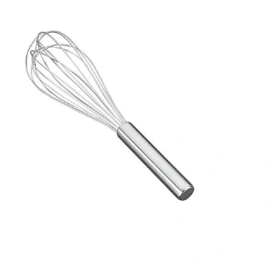 Image of Metaltex 25 cm Stainless Steel Heavy Duty 8 Wire Whisk, Silver