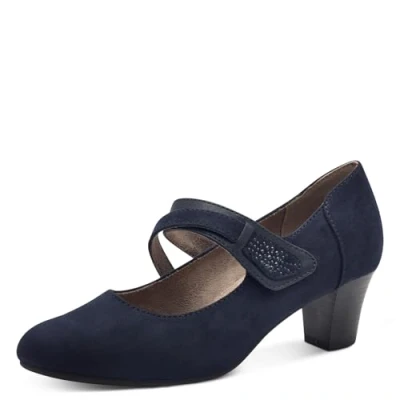 Image of Jana Women&#039;s 8 24464 42 Pumps, Navy, UK