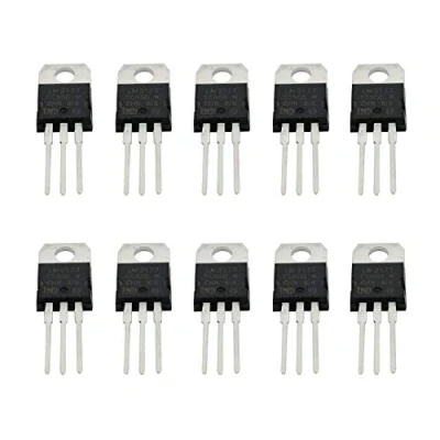 Image of 10PCS L7805CV L7805 1.5A 5V Three Terminal Voltage Regulator TO 220 Transistor
