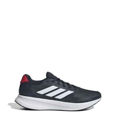 Image of adidas Performance Runfalcon 5 Road running shoes, Men&#039;s, Size: 10, Aurora ink/footwear white/pure ruby Synthetics/textile