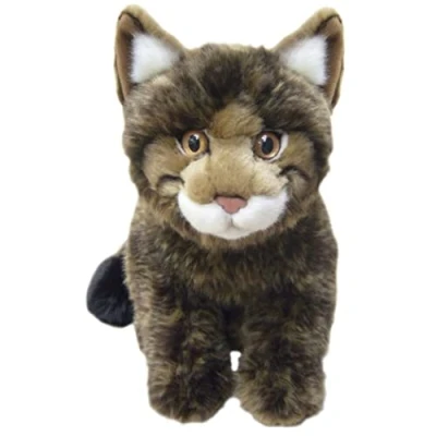 Image of Faithful Friends Collectables Plush/Soft Toy Cat SCOTTISH WILDCAT Floppy Soft Cuddly 12 Inch…