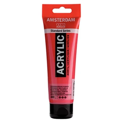 Image of Amsterdam Standard Series Acrylic Tube 120 ml Permanent Red Purple 348 (17093482)