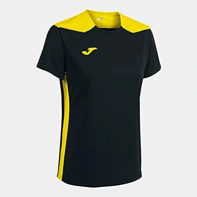 Image of Joma Championship Vi T Shirt Women Black Yellow