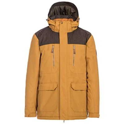 Image of DLX Trespass Men Rockwell Waterproof Jacket Olive, X Small