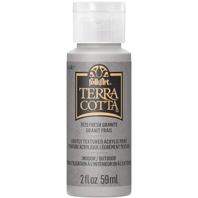 Image of FolkArt Fresh Granite Terra Cotta Textured Paint 2oz (7029)