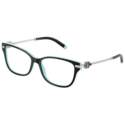 Image of Tiffany Woman TF2207 8055 Vista frames Plastic Black Trasparente Squared Normale